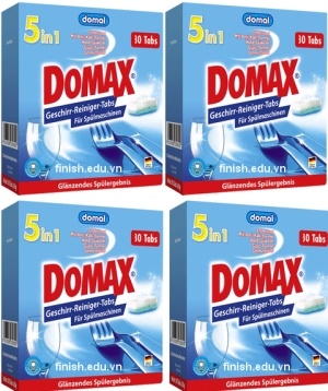 Viên rửa chén Domax sản phẩm rửa chén được ưa thích nhất năm 2015